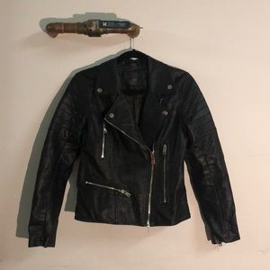 Blank NYC Vegan Leather Moto Jacket